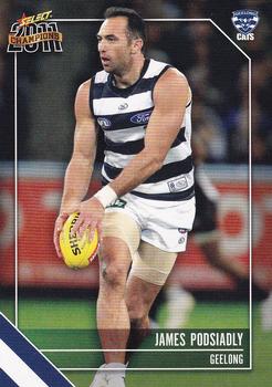 2011 Select AFL Champions #77 James Podsiadly Front